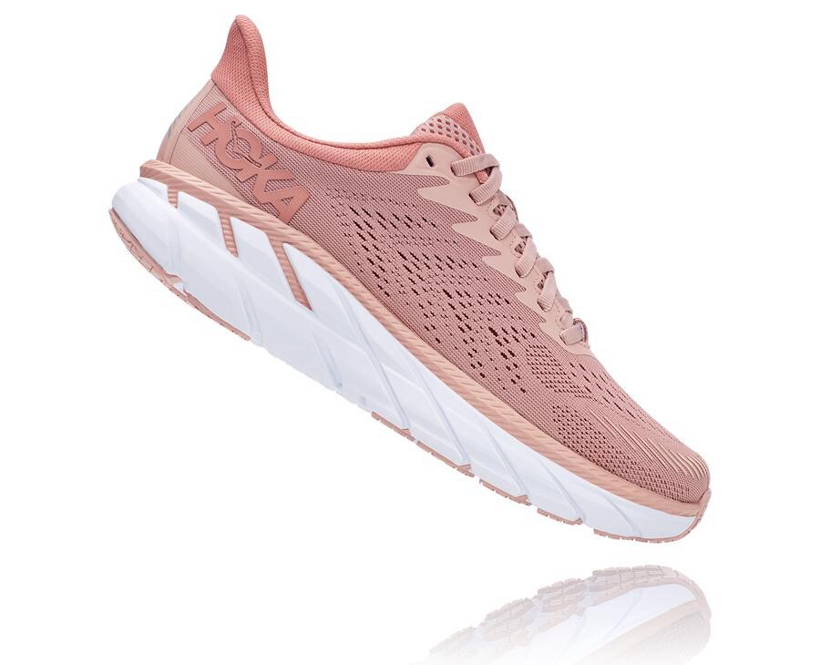 Hoka One One Hardloopschoenen Dames - Clifton 7 - Roze - NX9815076